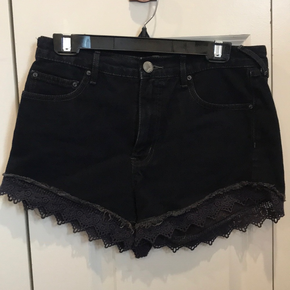 Free People jean shorts